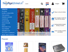 Tablet Screenshot of newagewinkel.nl